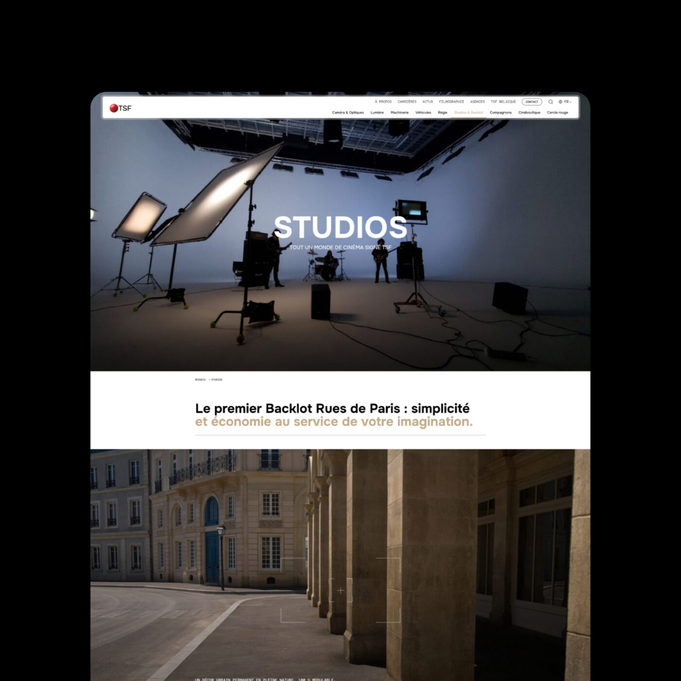 Création du site internet WordPress de TSF