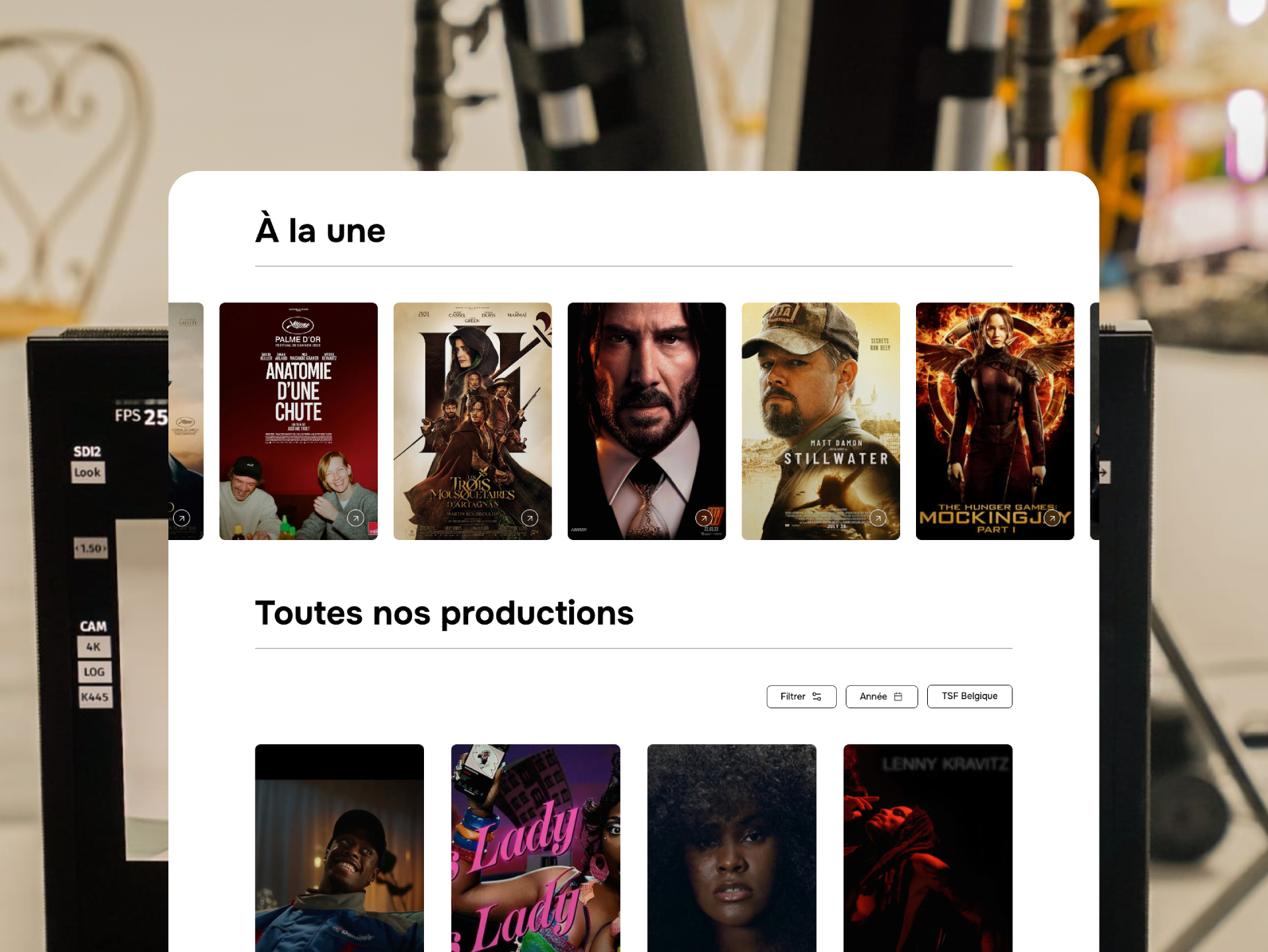 Création du site internet WordPress de TSF